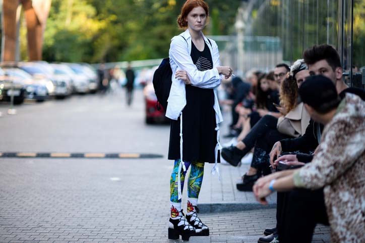 Что носят гости Недели моды в Киеве?