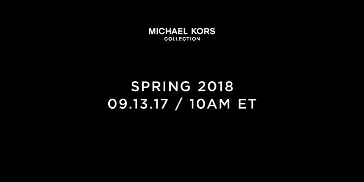 Прямая трансляция показа весенне-летней коллекции Michael Kors Collection