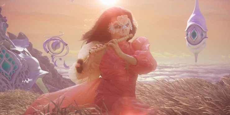 Как создавалось платье Björk для нового клипа «The Gate»