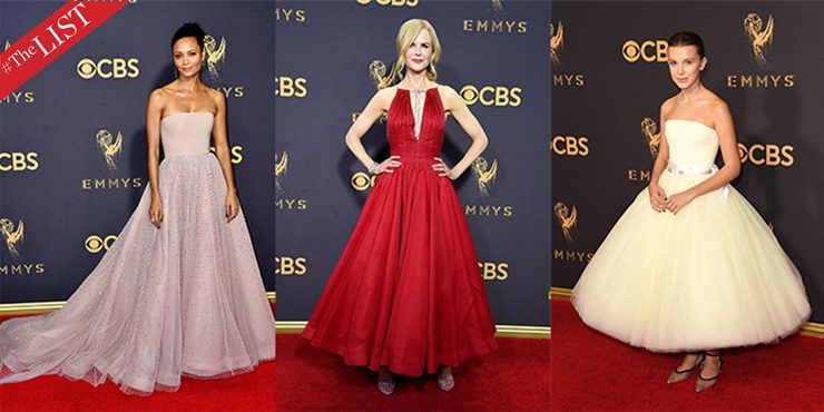 10 лучших платьев с красной дорожки Emmy Awards 2017