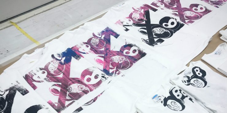 Верджил Эбло выпустил коллекцию футболок с рисунками Такаши Мураками
