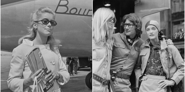 Как стать обладателем нарядов Yves Saint Laurent из гардероба Катрин Денев?