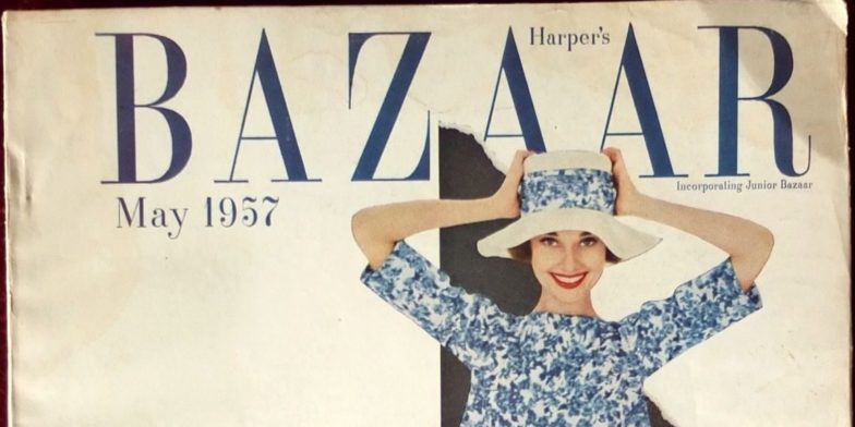 Одри Хепберн на обложке Harper’s BAZAAR за 1957 год