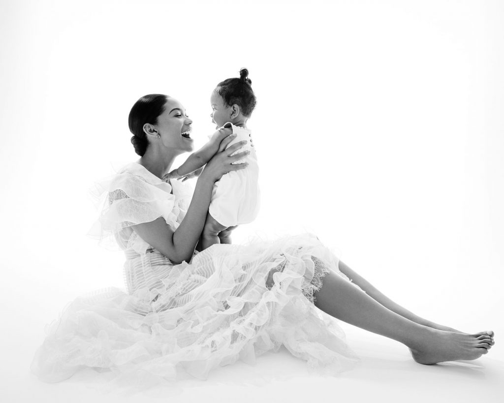 Шанель Иман с дочерью