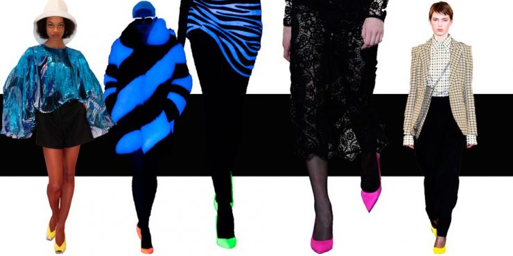 Женские туфли цвета фломастера: 10 модных моделей