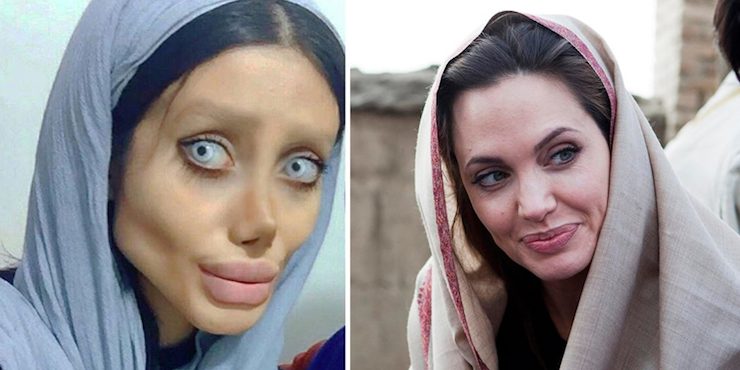 Сахар Табар: в чем обвиняют двойника Анджелины Джоли?