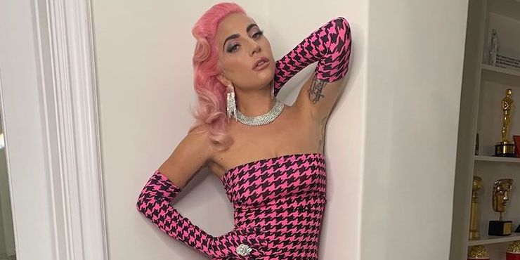 Оттенок бабблгам: Леди Гага перекрасила волосы в розовый цвет