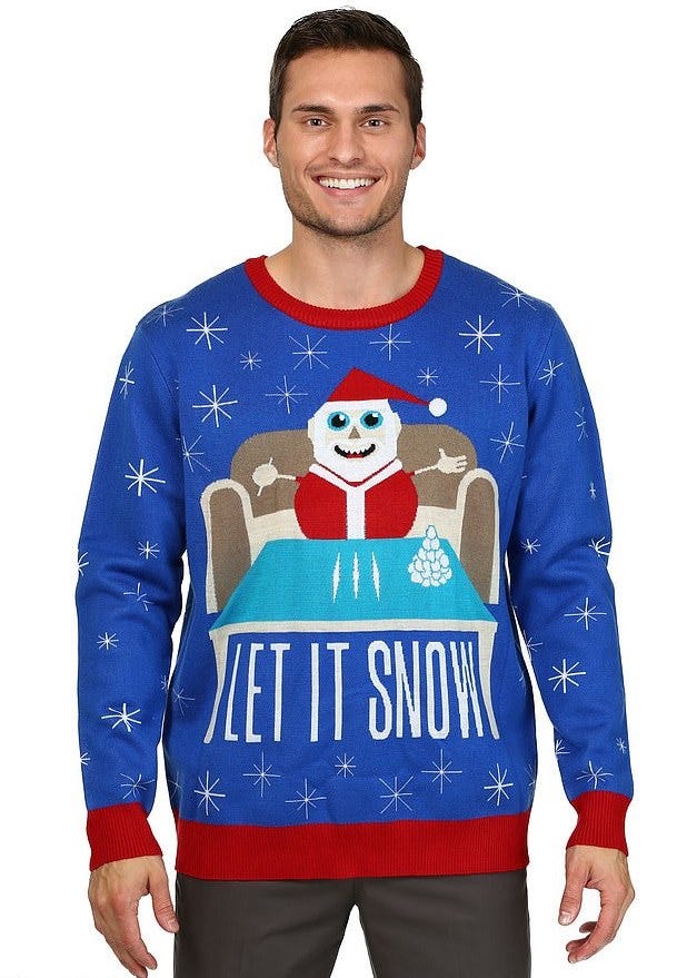рождественский свитер Walmart