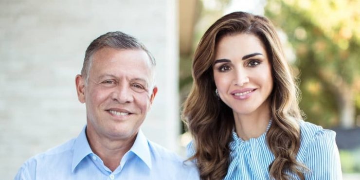 Королева Иордании поздравила венценосного супруга в Инстаграм