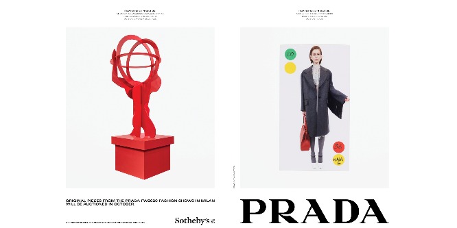 Благотворительный аукцион Prada в качестве рекламной кампании коллекции осень-зима 2021