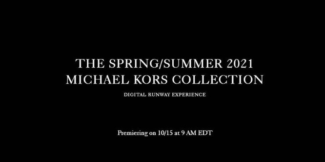 MICHAEL KORS COLLECTION SS2021: презентация новой коллекции