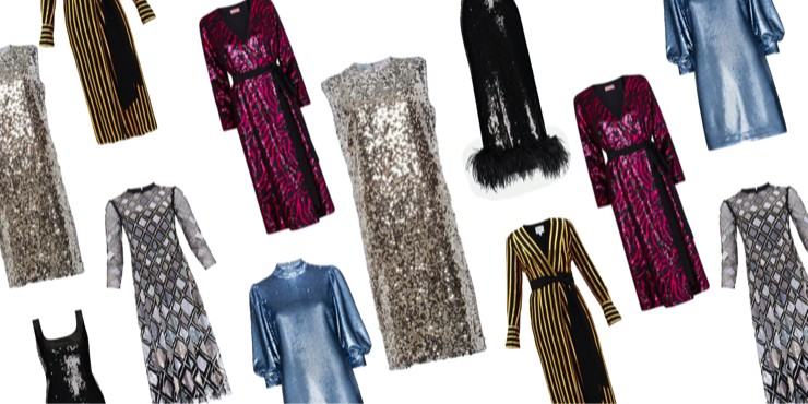 Make it shine: Лучшие блестящие платья для праздничного сезона
