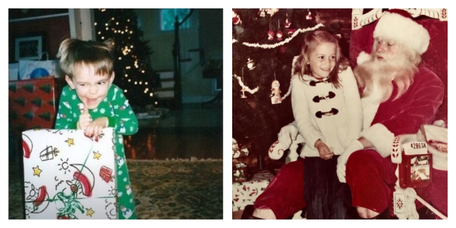 Новогодние снимки из детства знаменитостей