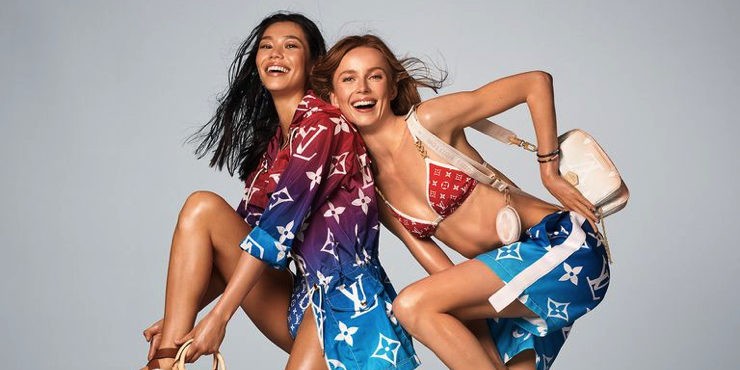 Louis Vuitton представили рекламную кампанию летней коллекции