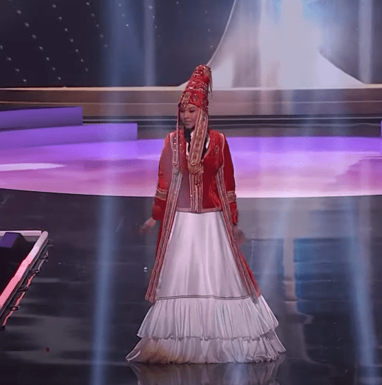 Какой наряд представила Камилла Серикбай из Кызылорды на конкурсе «Мисс Вселенная»?