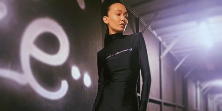 Казахстанская модель Баян Бокишева снялась для кампейна Alexander Wang