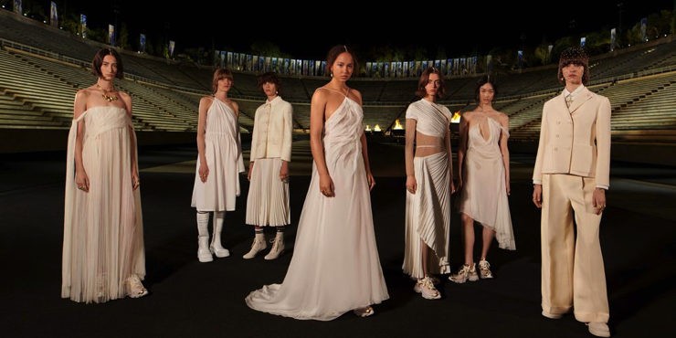 Как прошел круизный показ Dior на олимпийском стадионе в Афинах?