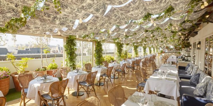 Новое место: Dior открыли ресторан на крыше в Лондоне