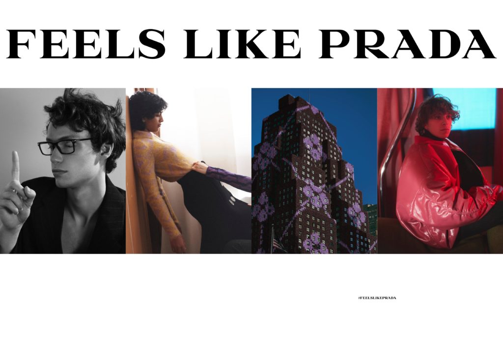 Пробуждение чувств в новой рекламной кампании Prada