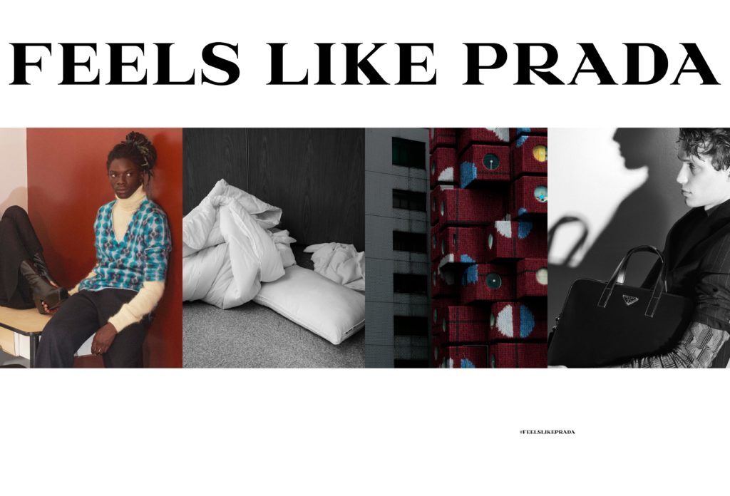 Пробуждение чувств в новой рекламной кампании Prada