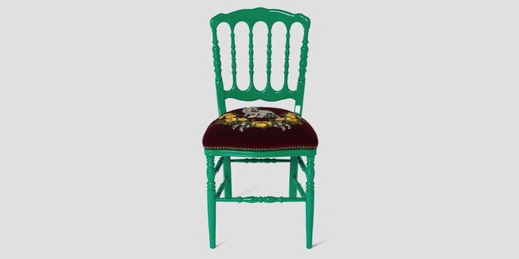 Объект желания: Ультрамодный винтажный стул от Gucci