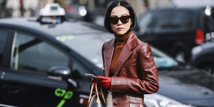 Кожаные пиджаки как главная модная инвестиция этой осени