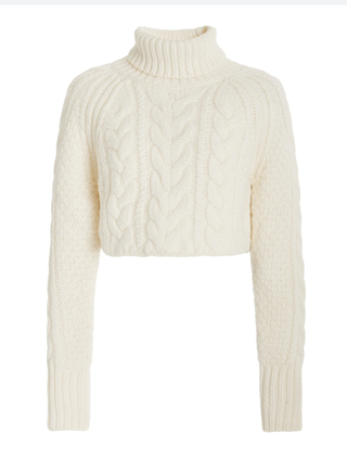 укороченный свитер