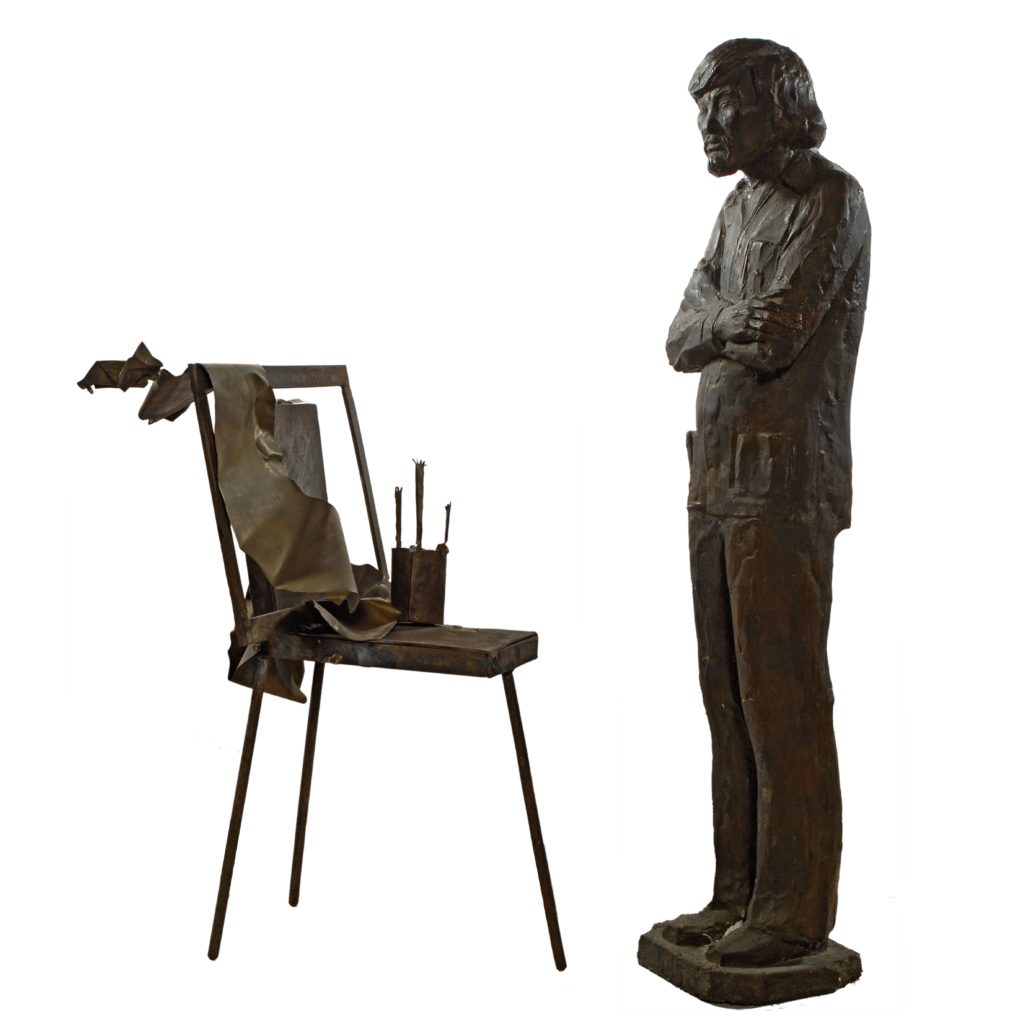В музее имени Кастеева пройдет выставка скульптора Ескена Сергебаева