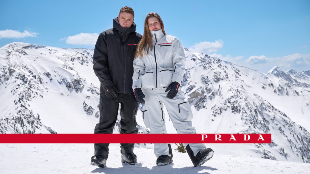 Prada выпустили коллекцию для активного зимнего отдыха