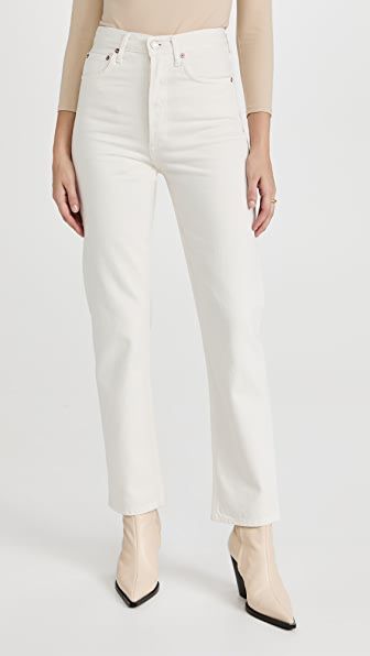 Составляя весенний гардероб, не забудьте добавить в него белые джинсы
