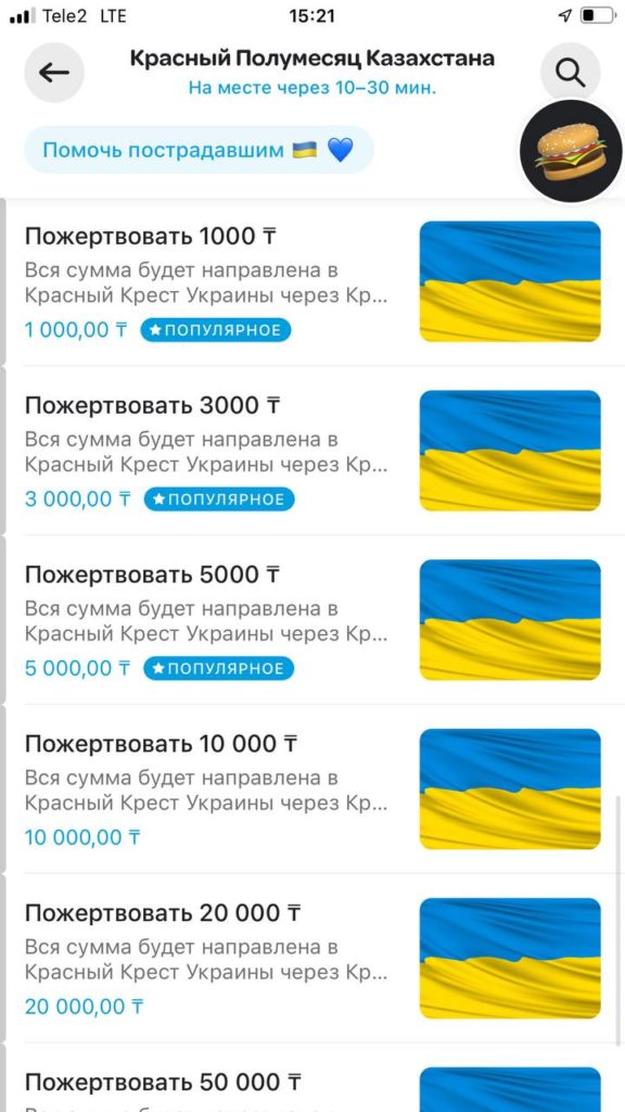 помощь украинцам