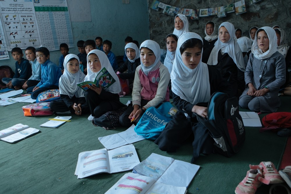 Афганские школьницы 