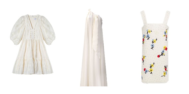 Без лишних слов: белые платья для летнего гардероба