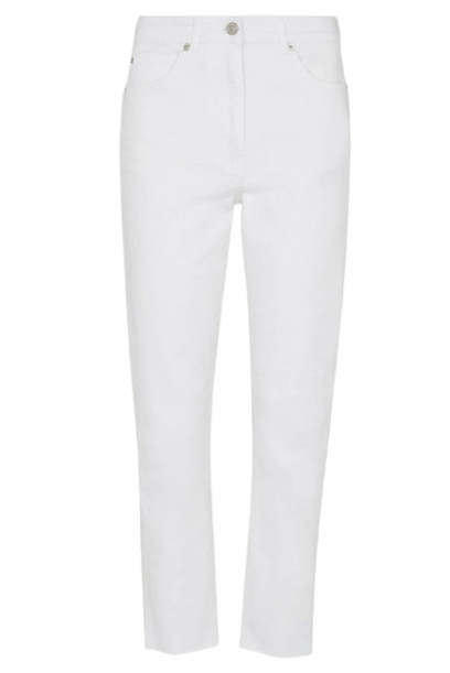 Белые джинсы - необходимая база для города