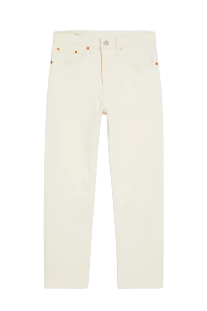 белые джинсы