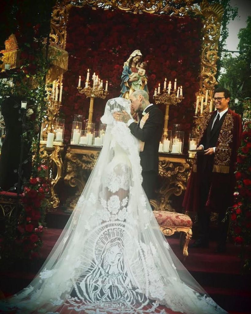 свадьба Кортни Кардашьян
