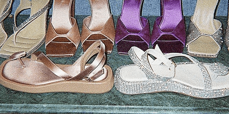 Идеальная обувь для летней вечеринки в новой капсуле Giaborghini и Роузи Хантингтон-Уайтли
