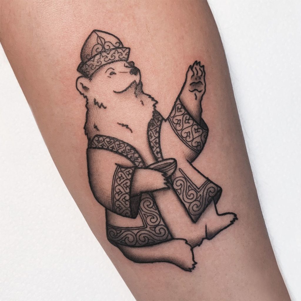 казахские татуировки