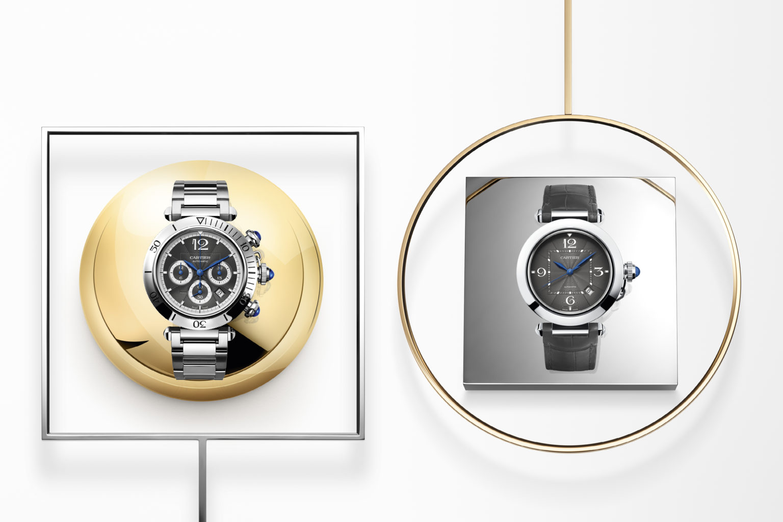 Взгляните на новую коллекцию часов Pasha de Cartier