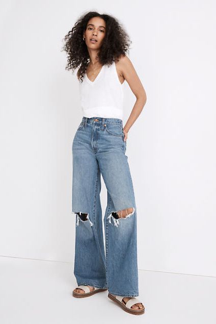 Ищете широкие джинсы на каждый день? Вот 18 подходящих пар