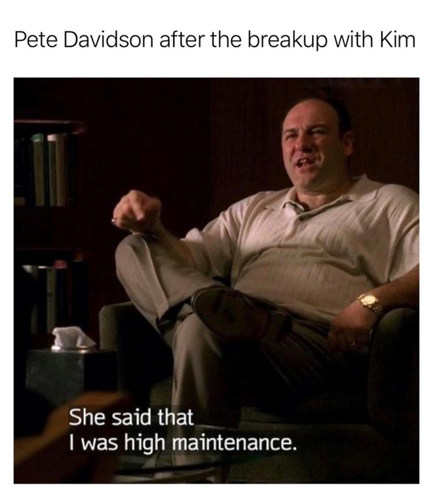 Расставание Ким Кардашьян и Пита Дэвидсона: самые лучшие мемы