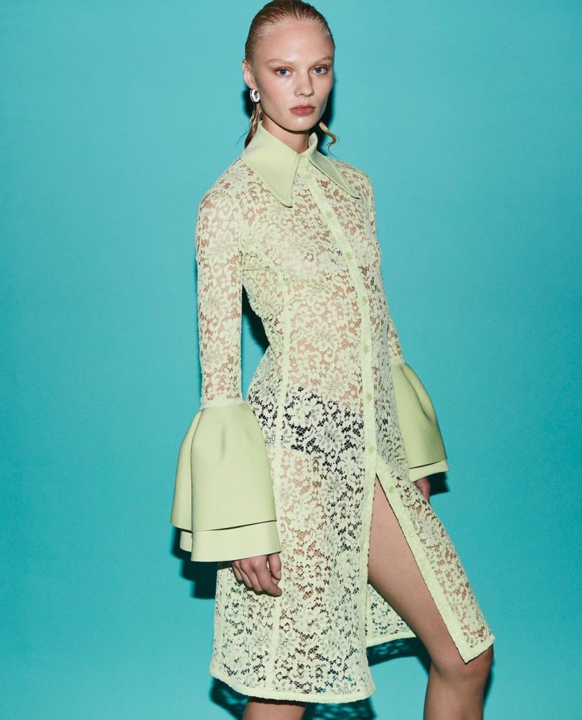 Неделя моды в Нью-Йорке: "бабочки" на сосках, "долларовое" платье и 25-летие Fendi Baguette
