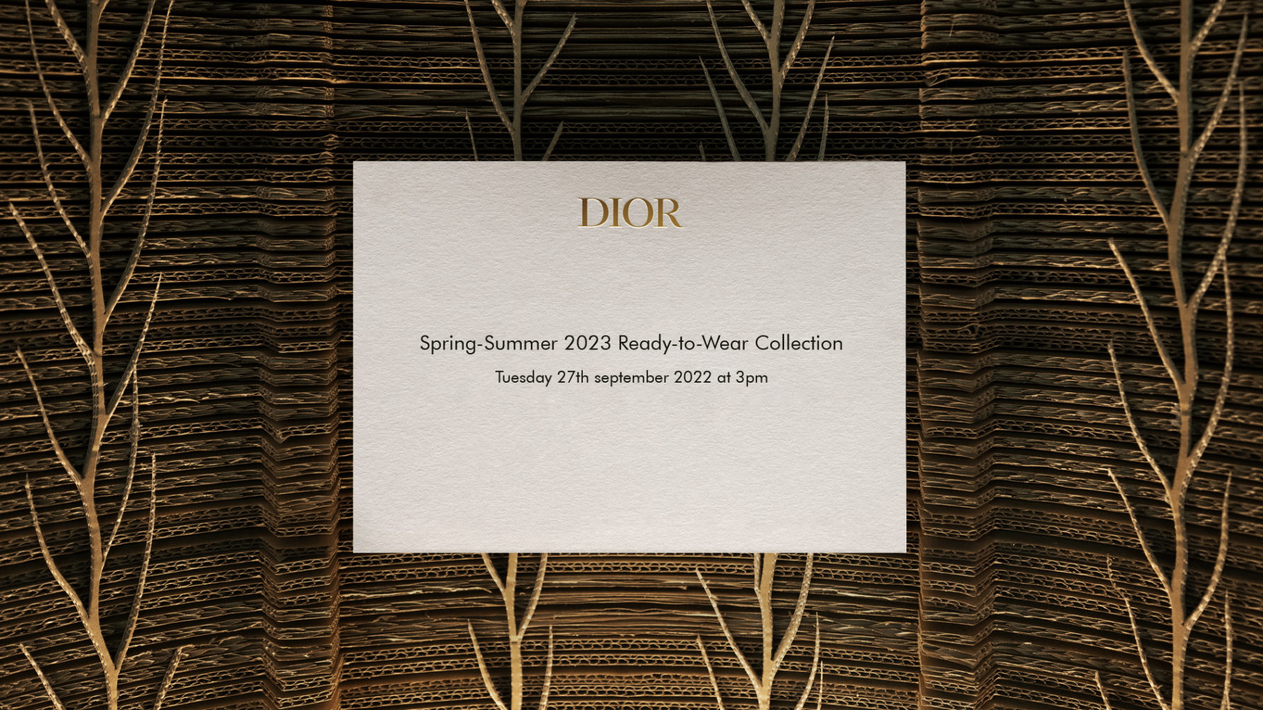 Dior весна-лето 2023