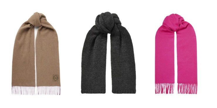 Кашемировые шарфы — залог уютного и теплого образа