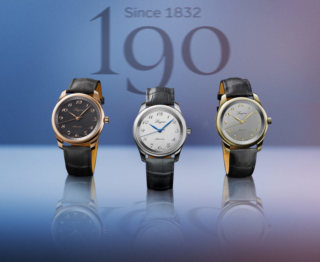 В честь своего 190-летия Longines представили новые эксклюзивные часы