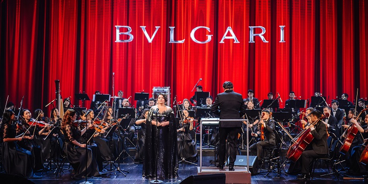 Либретто светской жизни: впервые в Алматы состоялся концерт Хиблы Герзмава — благотворительный проект Дома Bvlgari и фонда «Саби»