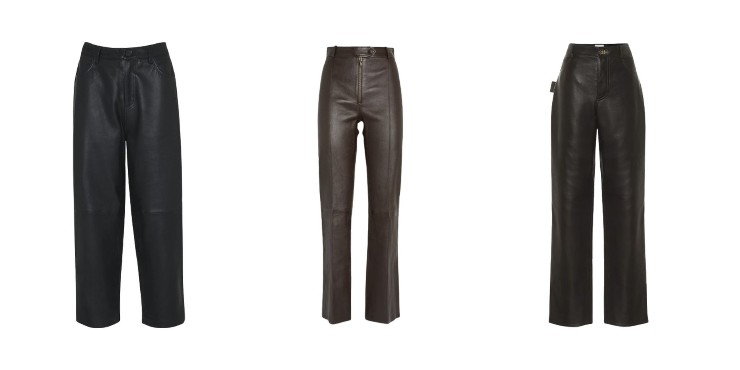 Универсально, практично, современно: кожаные брюки, которые нужны всем