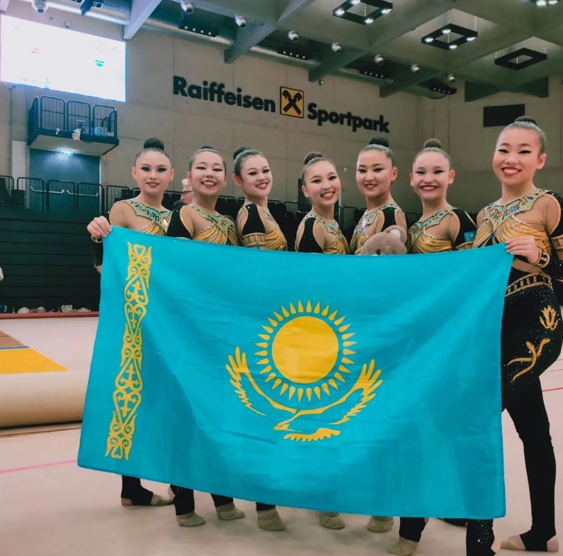 Казахстанские гимнастки 