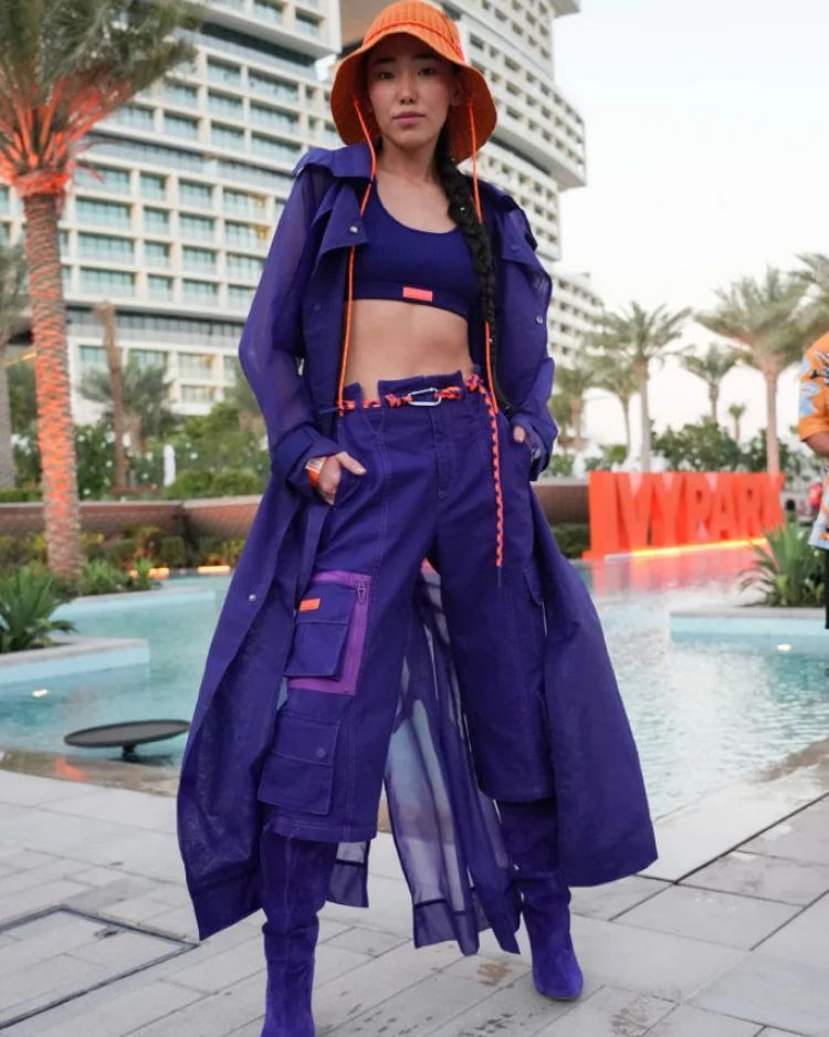 Казахстанская модель приняла участие в показе adidas x IVY PARK by Beyonce в Дубае