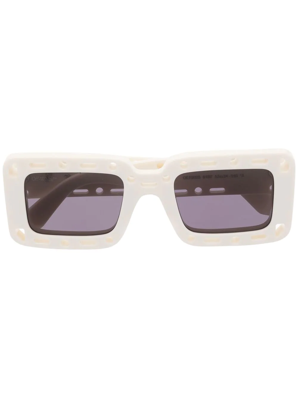 белые солнцезащитные очки
